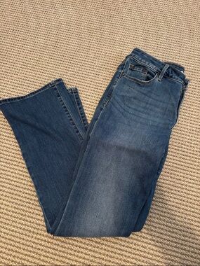 Old Navy Blue Kicker Boot-Cut Jeans